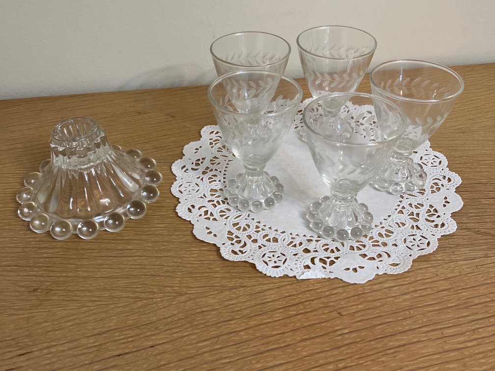 Small Dishes and Candle Holder 