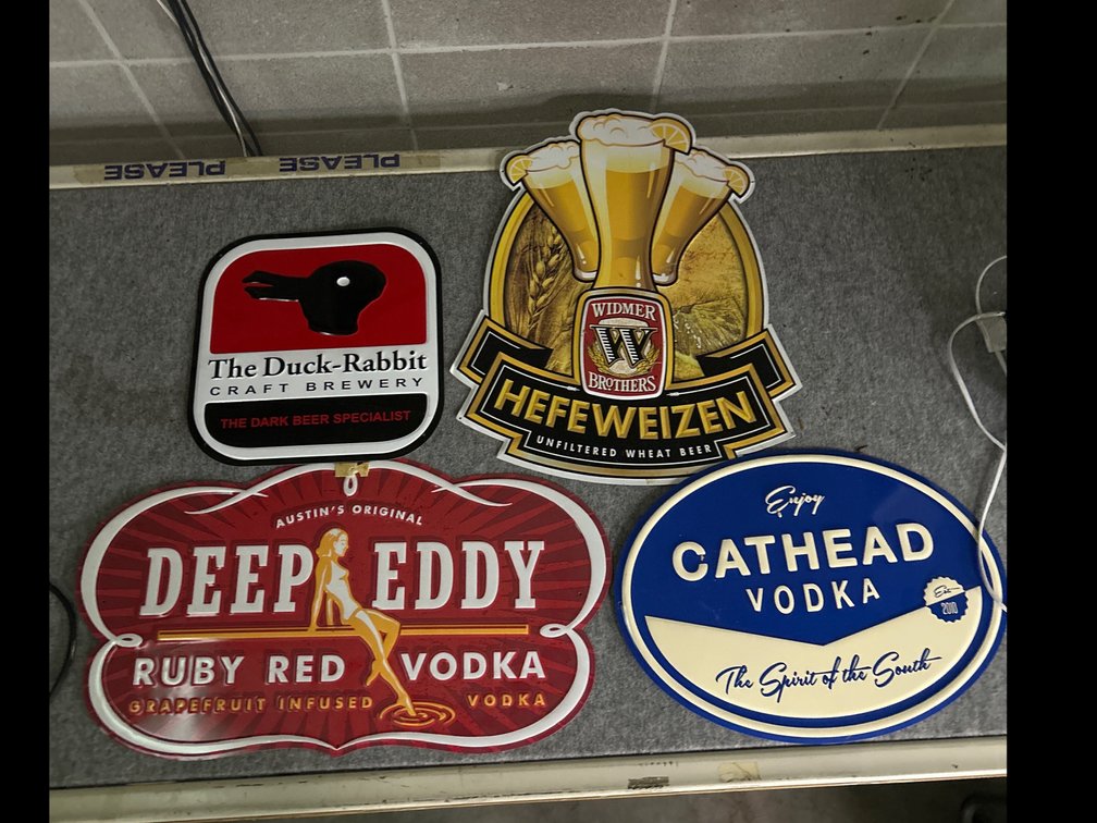 Metal signs