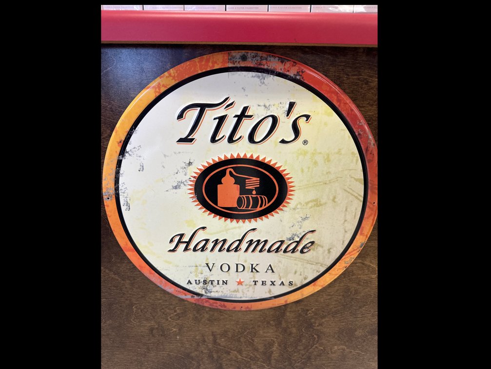 Metal Tito’s Sign 
