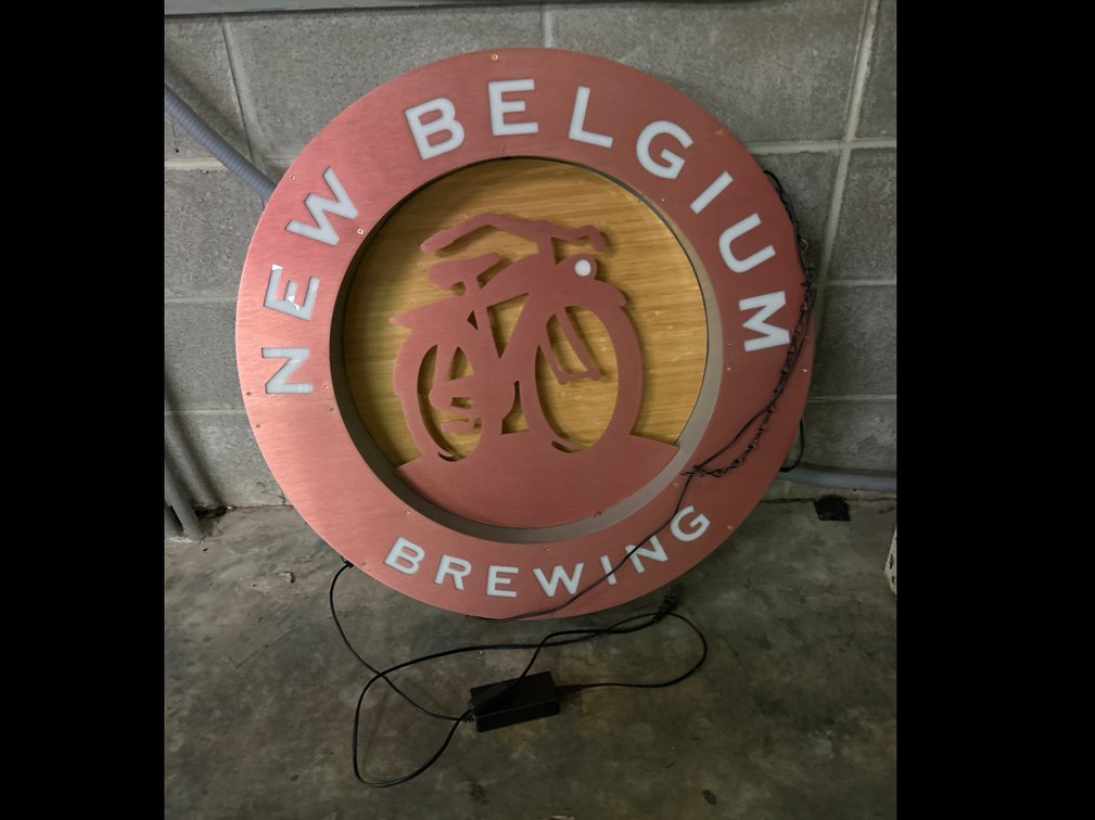New Belgium Sign Does Not Work