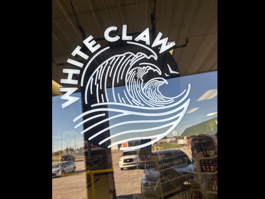 White Claw Light Up Sign 