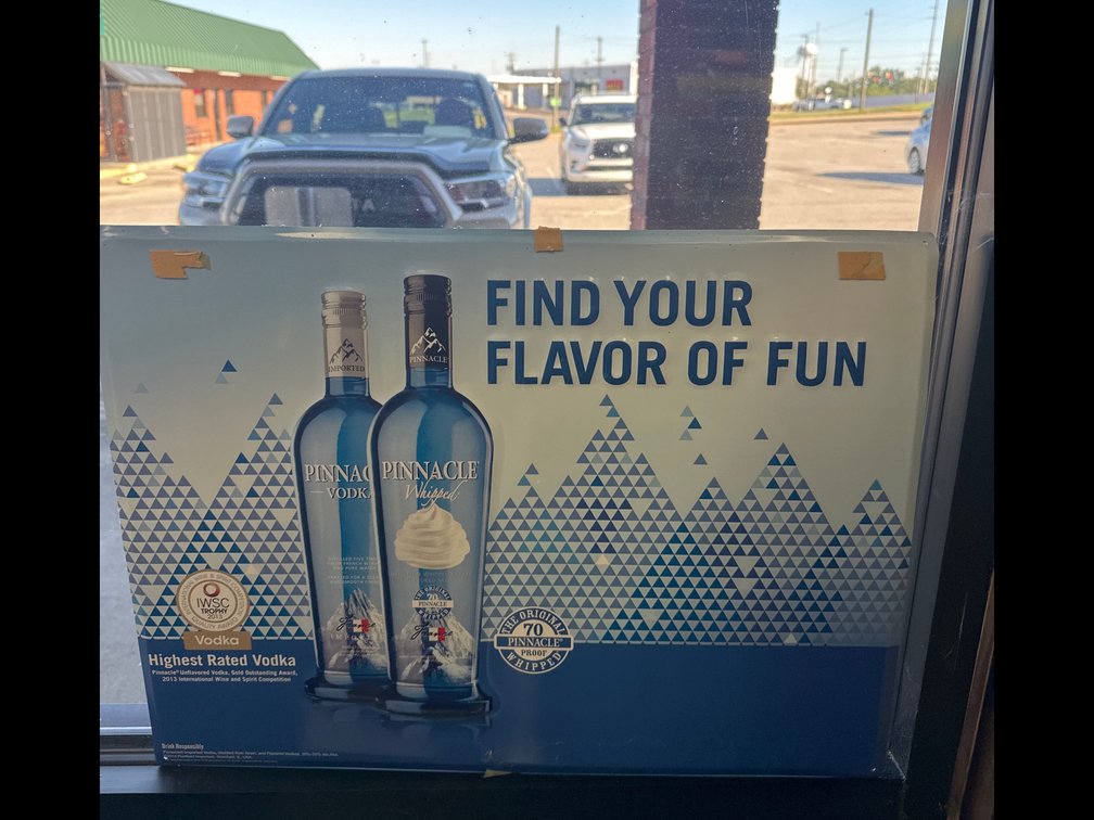 Pinnacle Vodka Metal Sign 