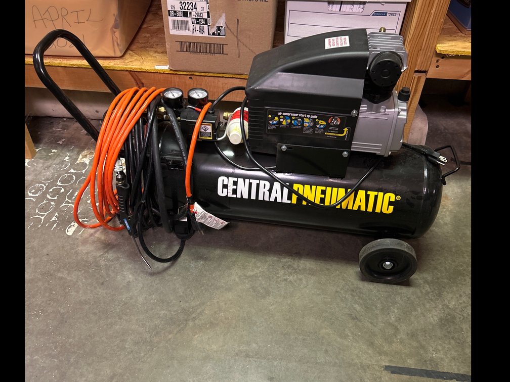 Central Pneumatic Air Compressor