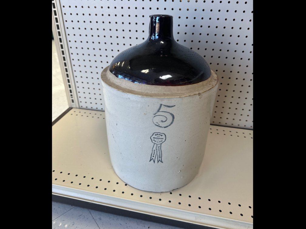 5 gal Buckeye Pottery Jug