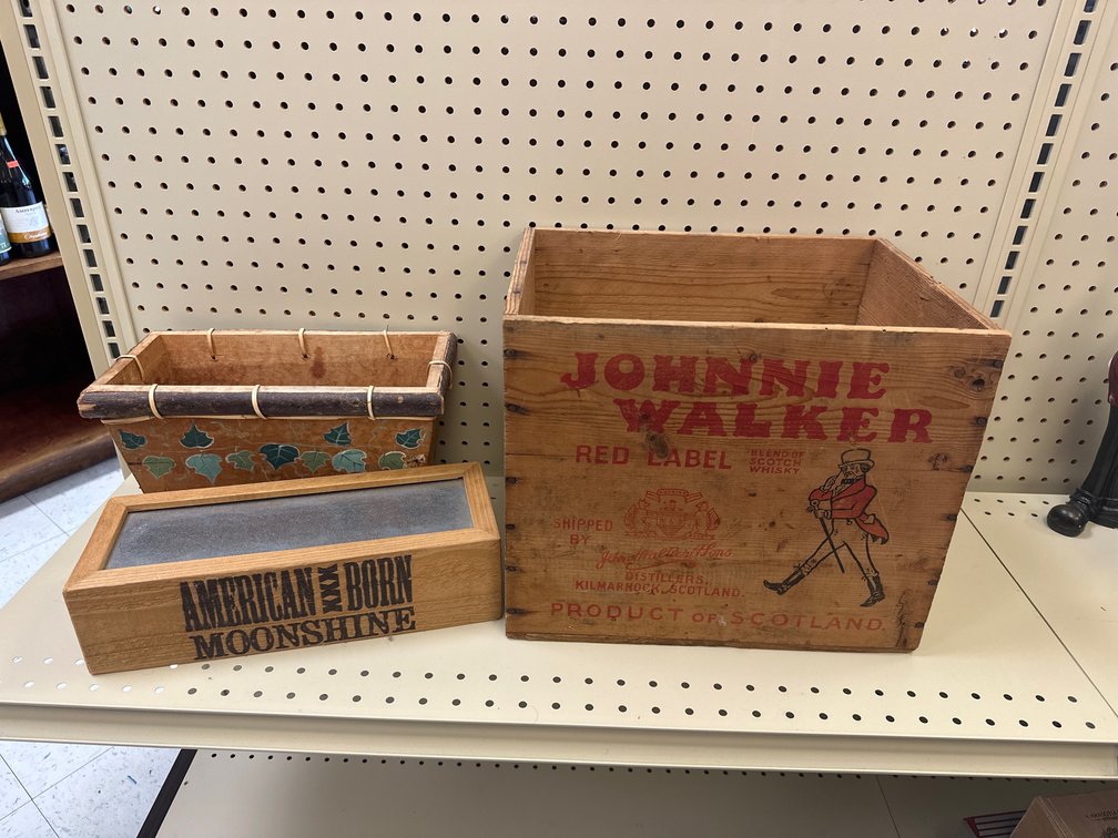 3 Wooden decorative Boxes