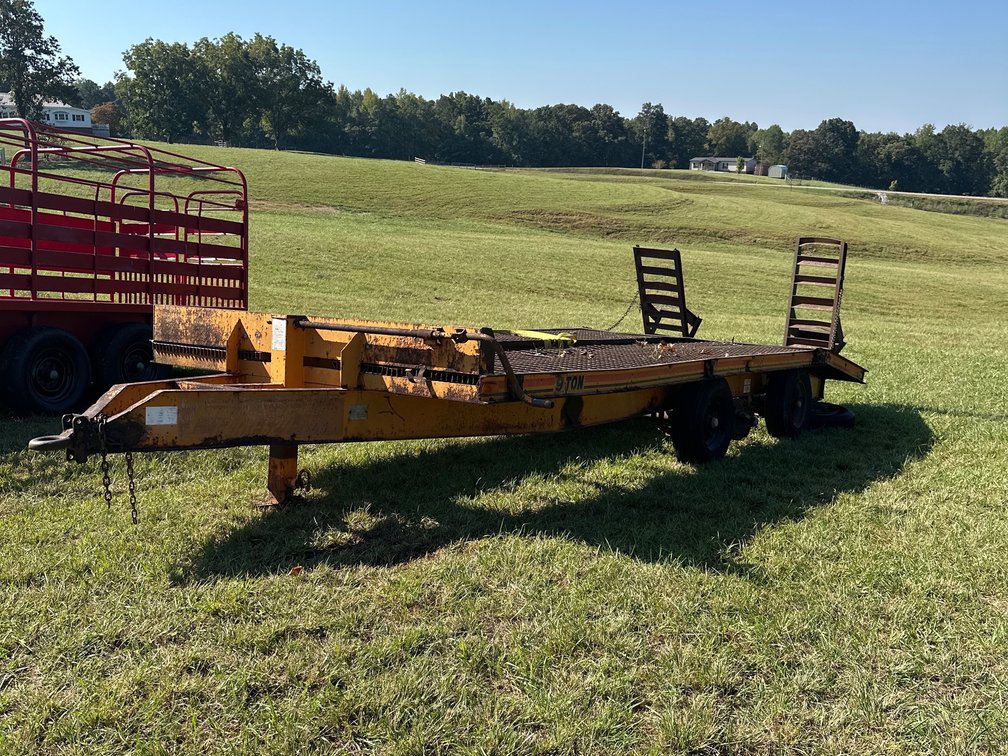 20ft x 8ft Triaxle Equipment Trailer 