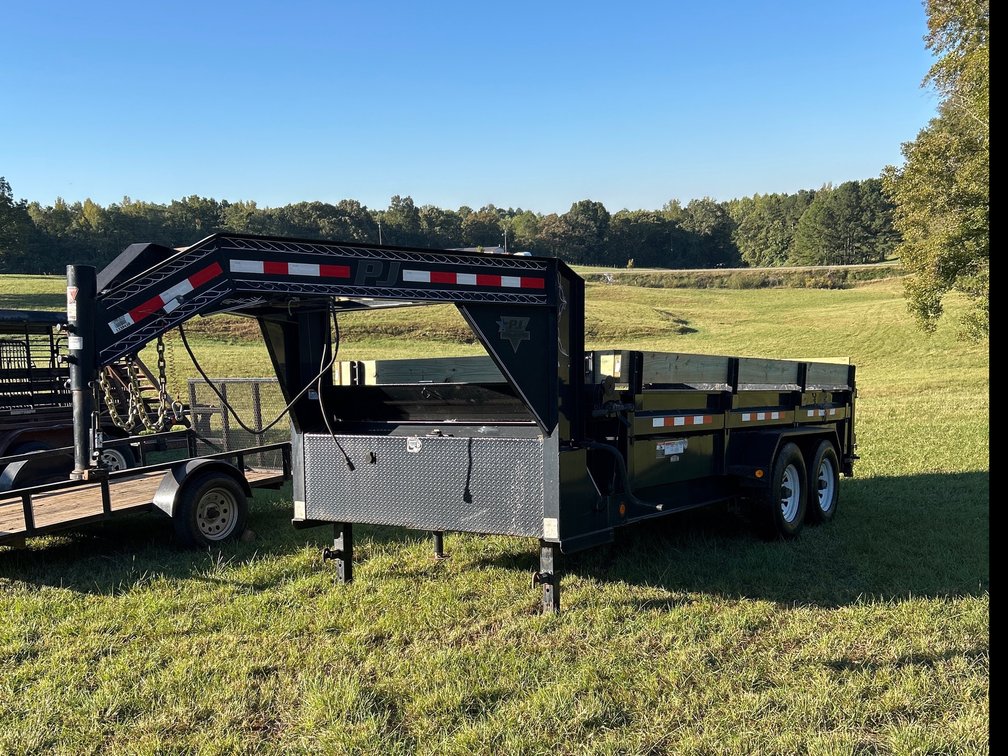 2016 PJ 16ft Dump Trailer 