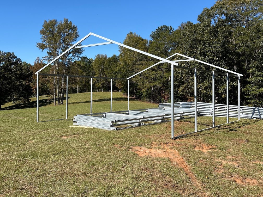 24ft x 25ft Metal Carport Kit