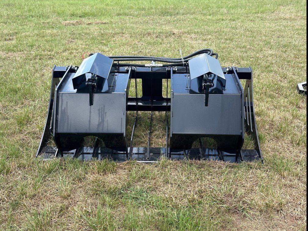 Quick Attach Rock Grapple Bucket