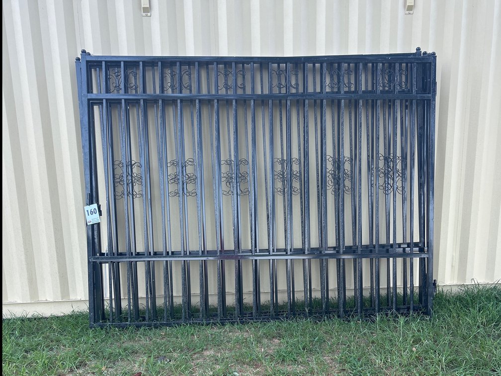 20ft Bi-Parting Wrought Iron Gate
