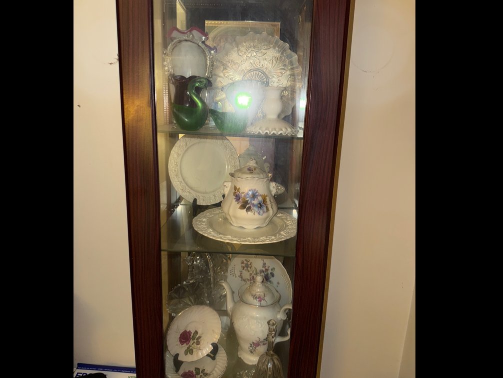 Variety of Vintage Decorative Glass and China