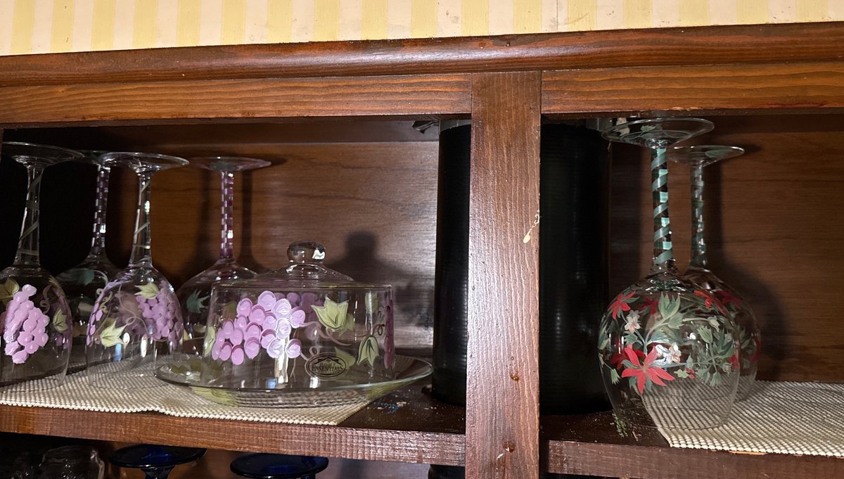 Hand Painted Glassware