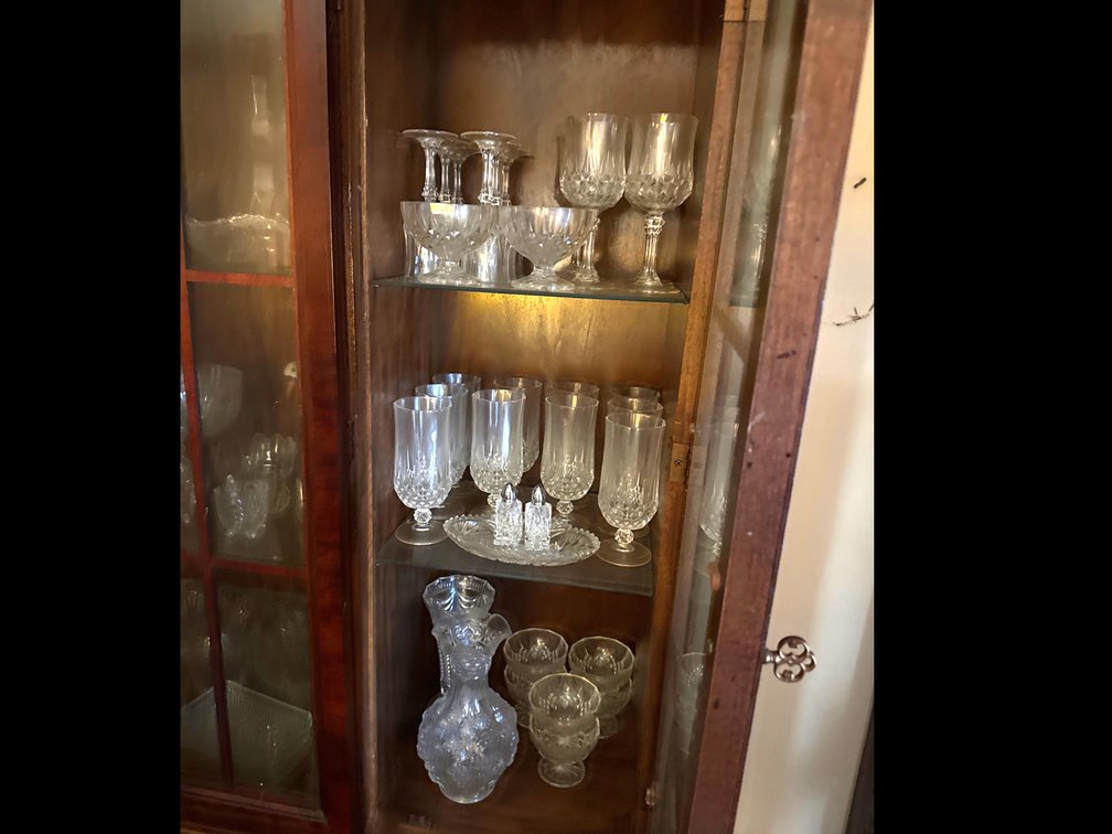 Crystal Vases, Cups, Drink Ware, Etc.