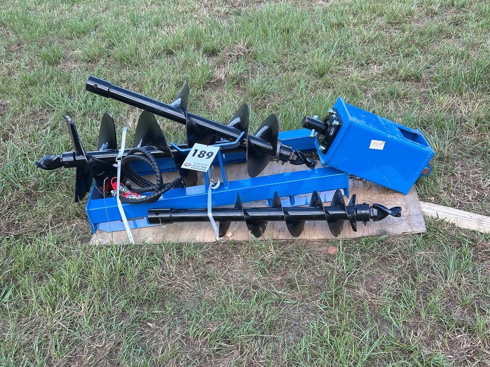 Skid Steer Auger Set