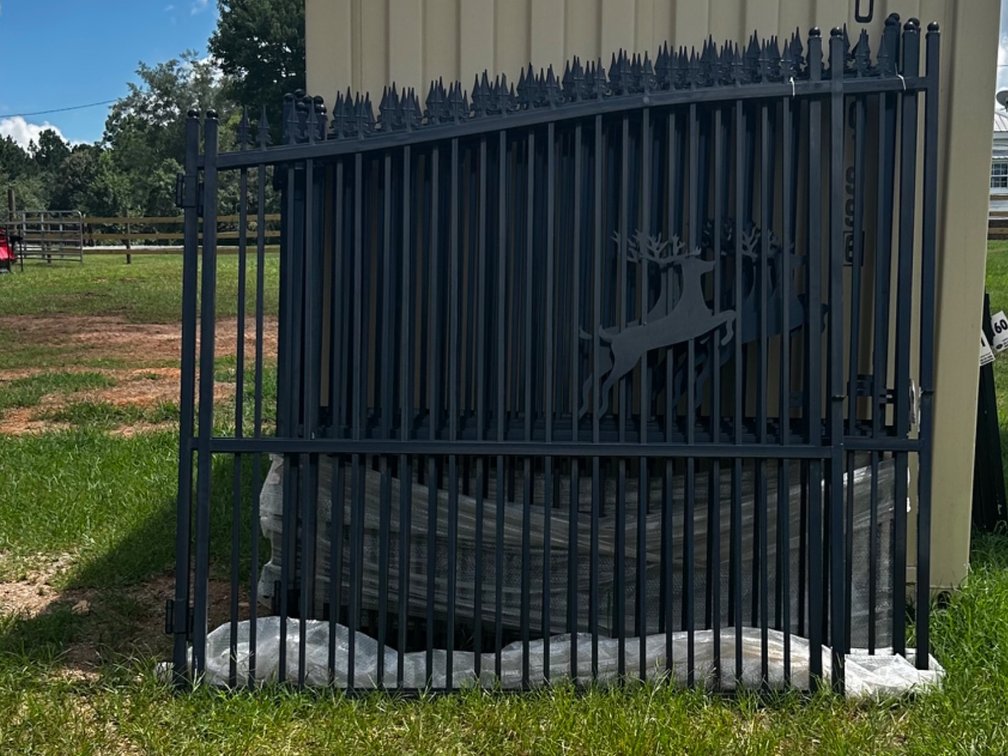 14ft Bi-Parting Wrought Iron Gate