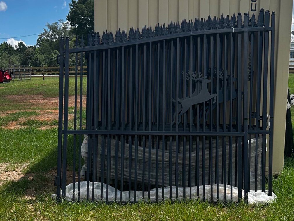 14ft Bi-Parting Wrought Iron Gate