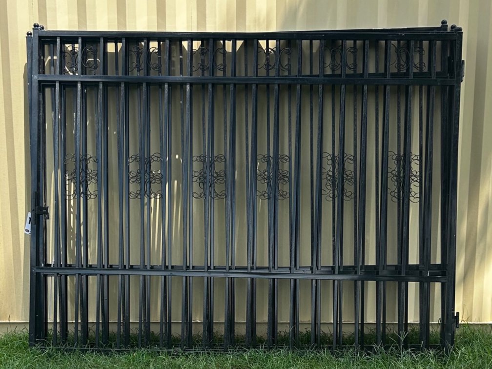 20ft Bi-Parting Wrought Iron Gate