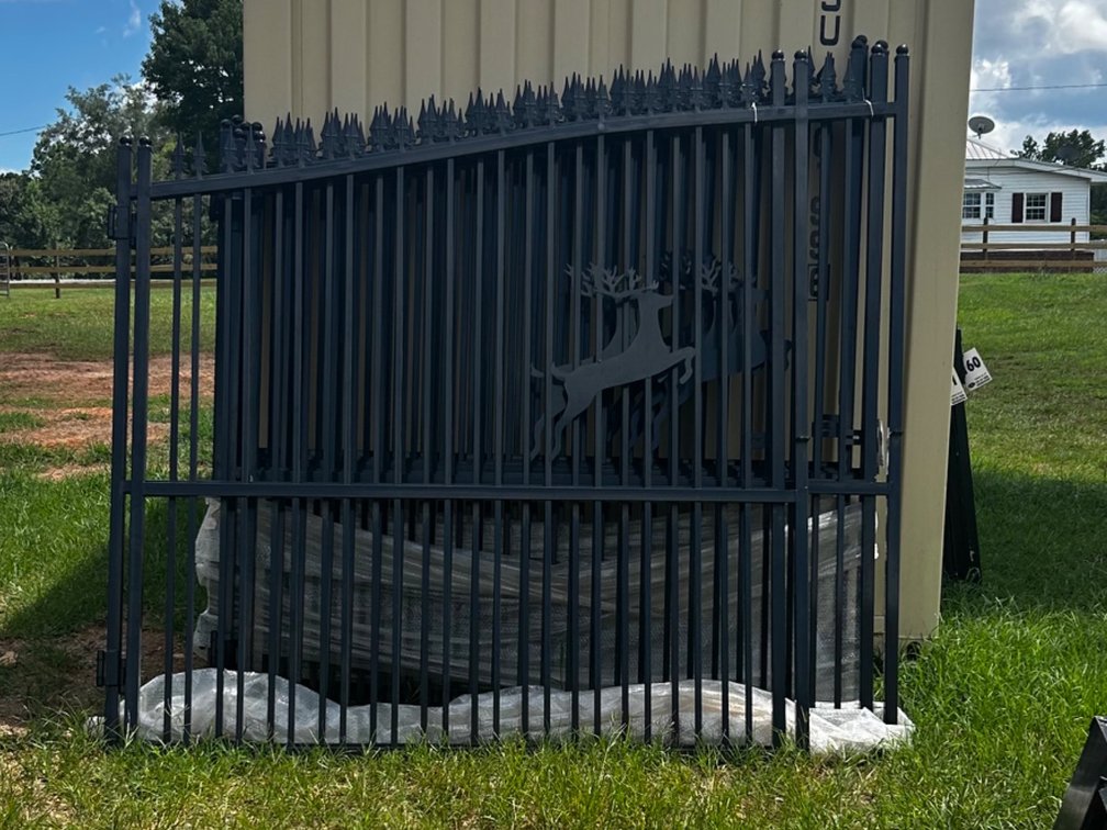 14ft Bi-Parting Wrought Iron Gate