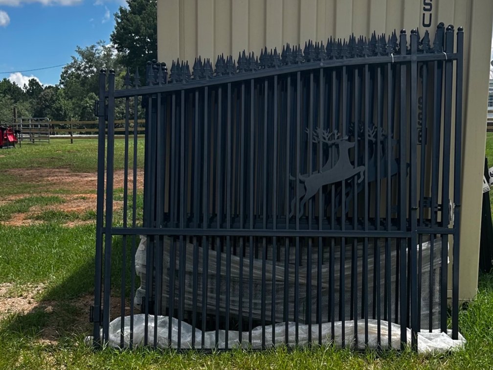 14ft Bi-Parting Wrought Iron Gate