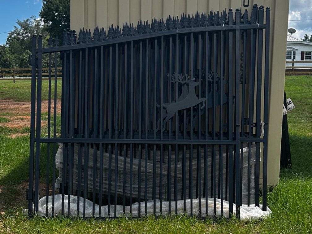 14ft Bi-Parting Wrought Iron Gate