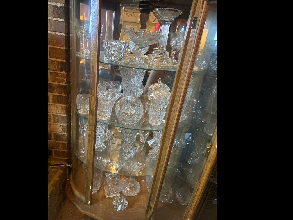 Variety of Crystal Items