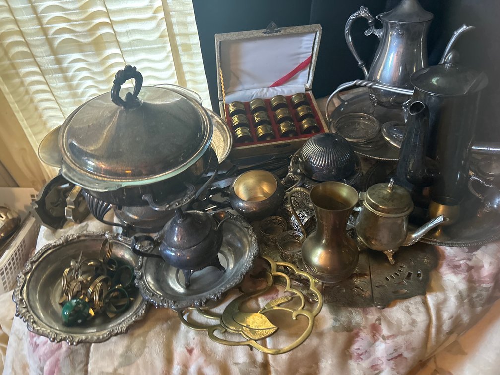 Brass and Silver Items
