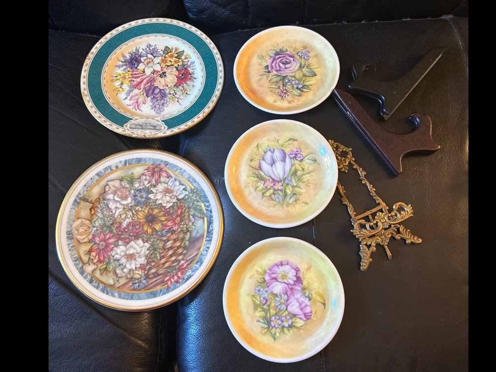 Decorative Plates and Display Holders
