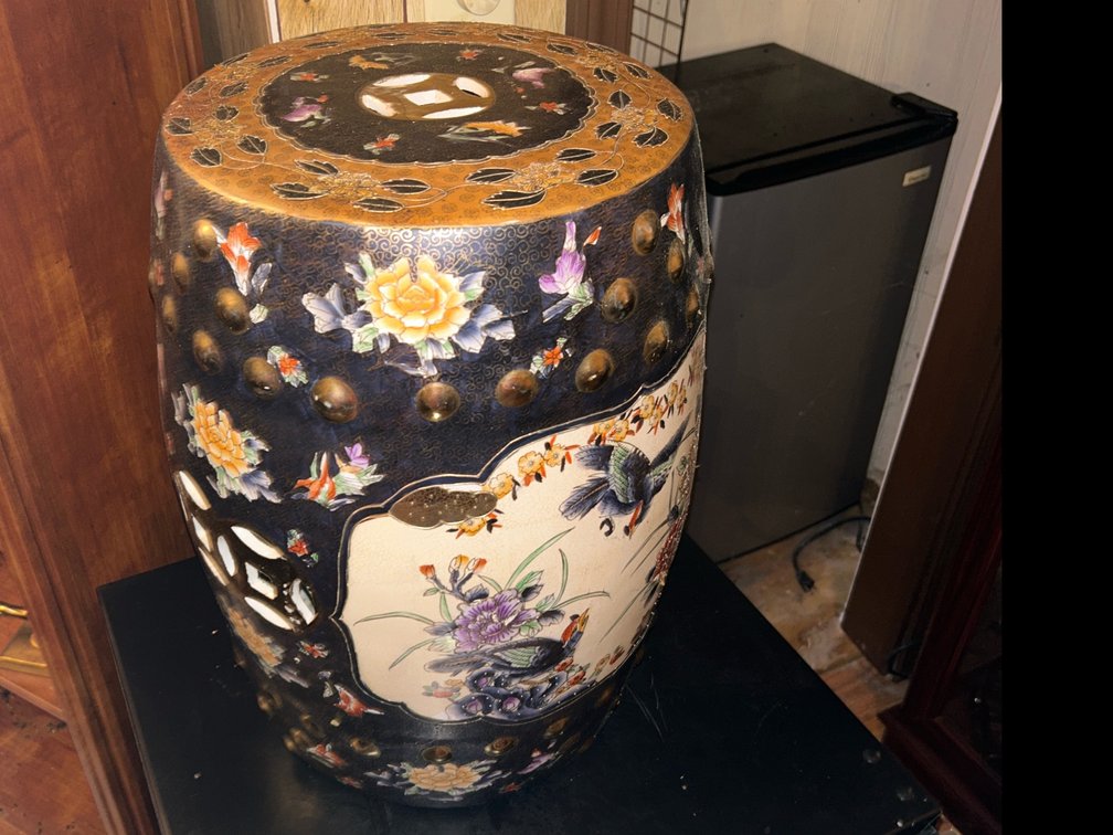 Ceramic Garden Stool 