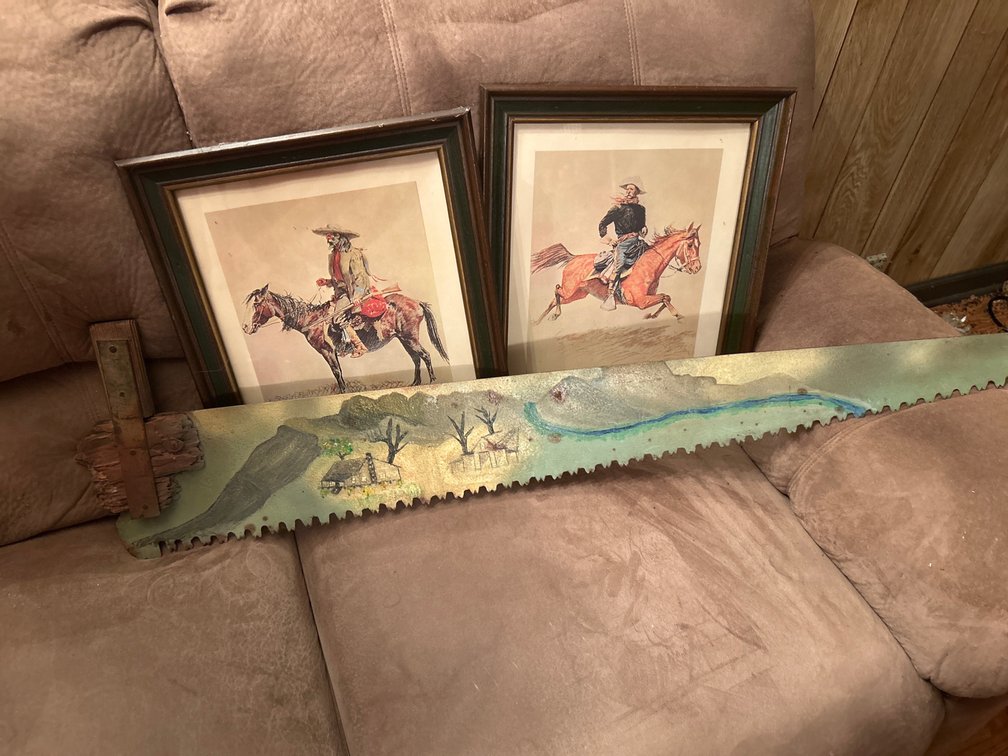 Cowboy Pictures, Painted Saw