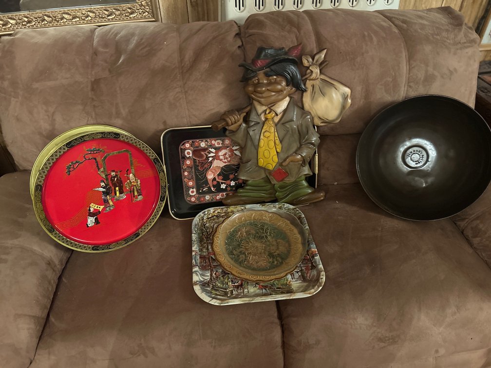 Mirror with Misc Items