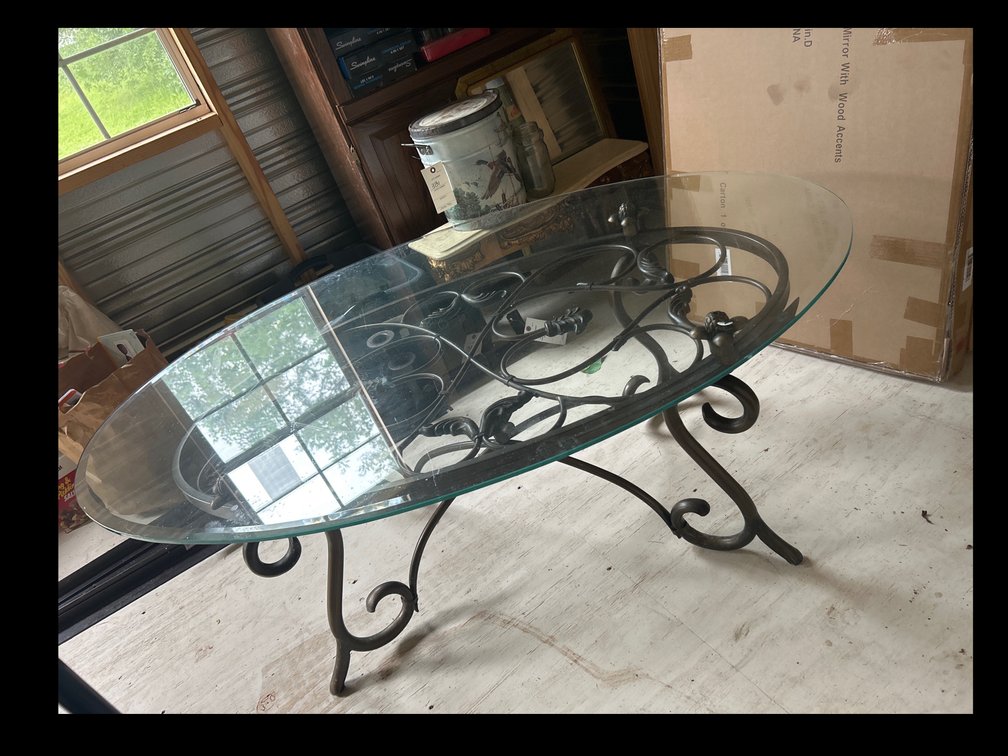 Glass Top Coffee Table