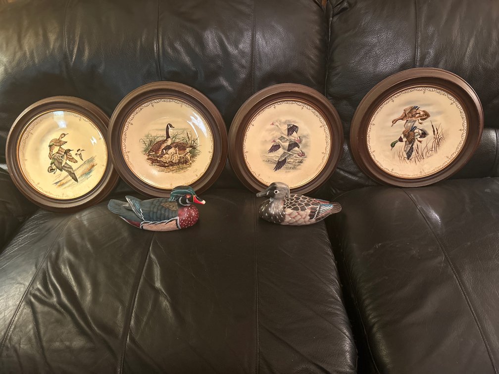 Edward Marshall Waterbird Plate Collection Plates 