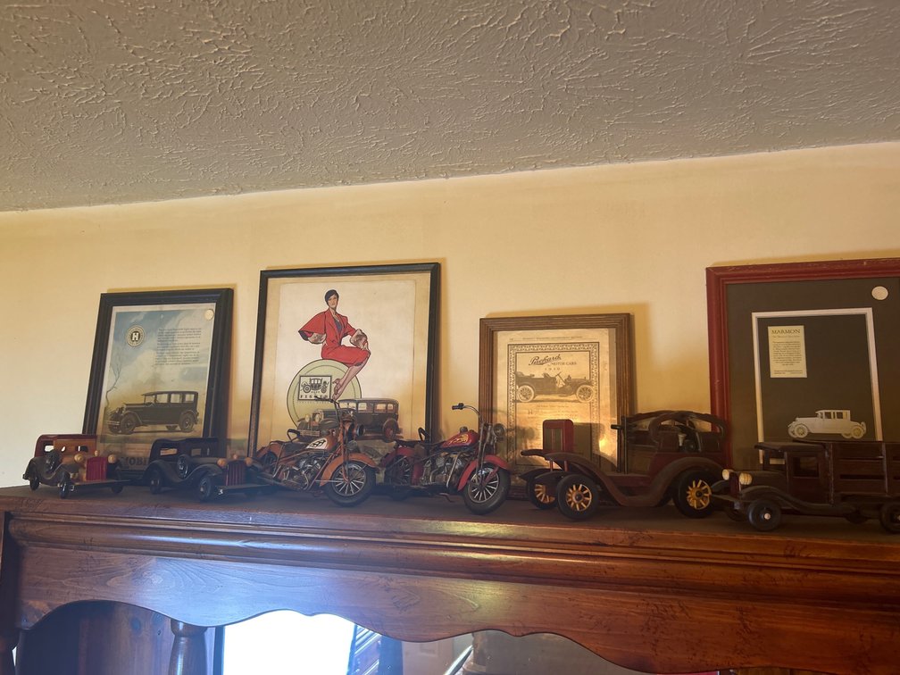 Vintage Toy Cars and Motorcycles