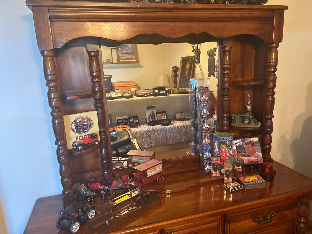 Large Dresser with Mirror, Contents NO Included