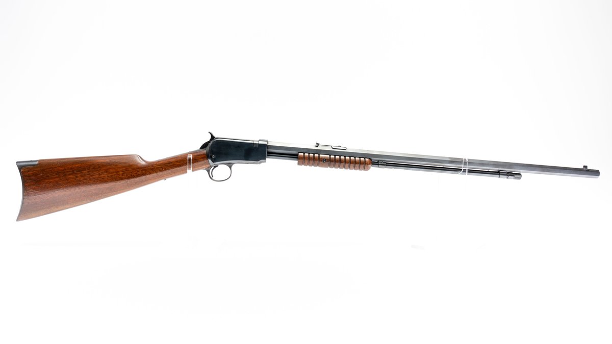 Winchester 1890 Gallery .22 LR, Red Letter Winchester Logo, Restored, SN 835092