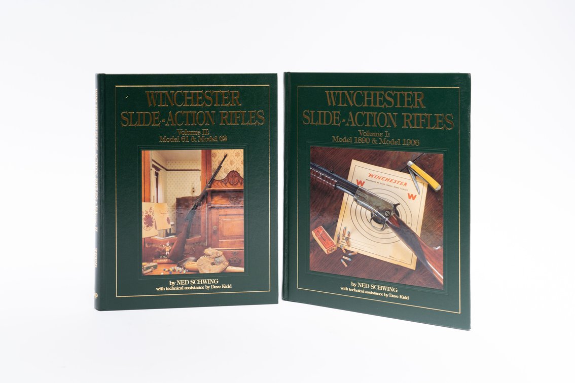 Winchester Slide Action Rifles Volume 1 1890 & 1906 & Volume 2 Model 61 & 62 (Non-Signed) 