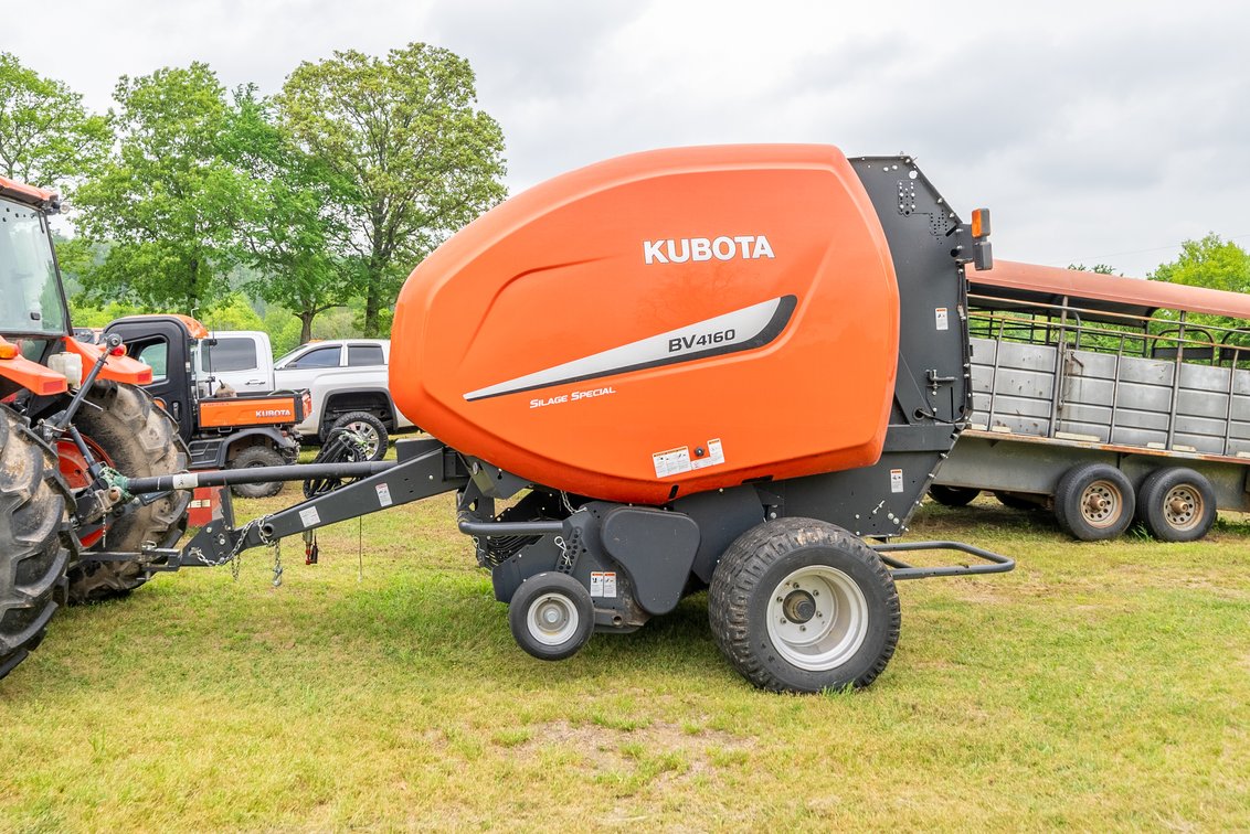 2020 Kubota BV4160 F Silage Special Round Baler (Like New) Serial No. KB 182068