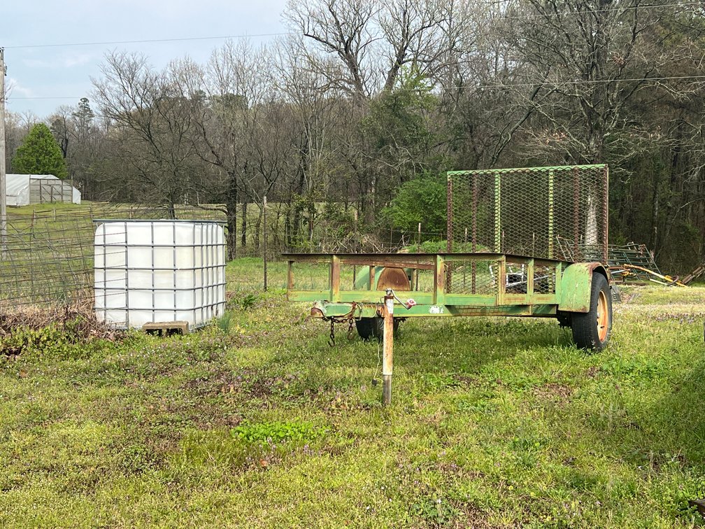 10 Ft Utility Trailer w/ Loading Ramp ~ Gillespie Welding & Fabrication Inc. 