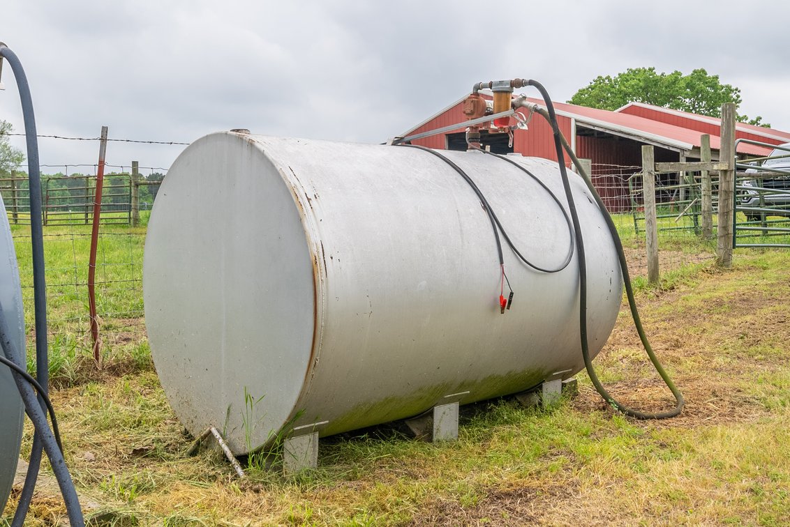 500 Gallon Off Road Diesel Tank  ~ 12" from Bottom (See Picture)
