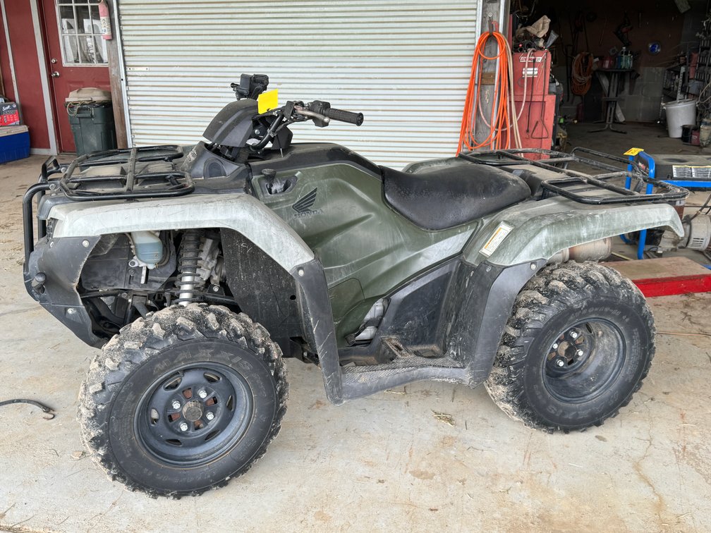 2015 Honda Rancher 4x4 559 Miles vin 1HFTE40D1F4100141