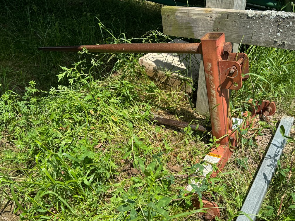  Worksaver Hay Bale Spear