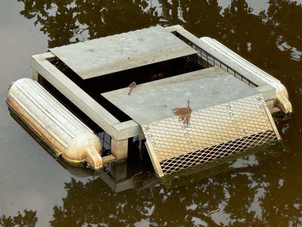 Floating Turtle Trap in Southwest Pond (Buyer Responsible for Retrieving)