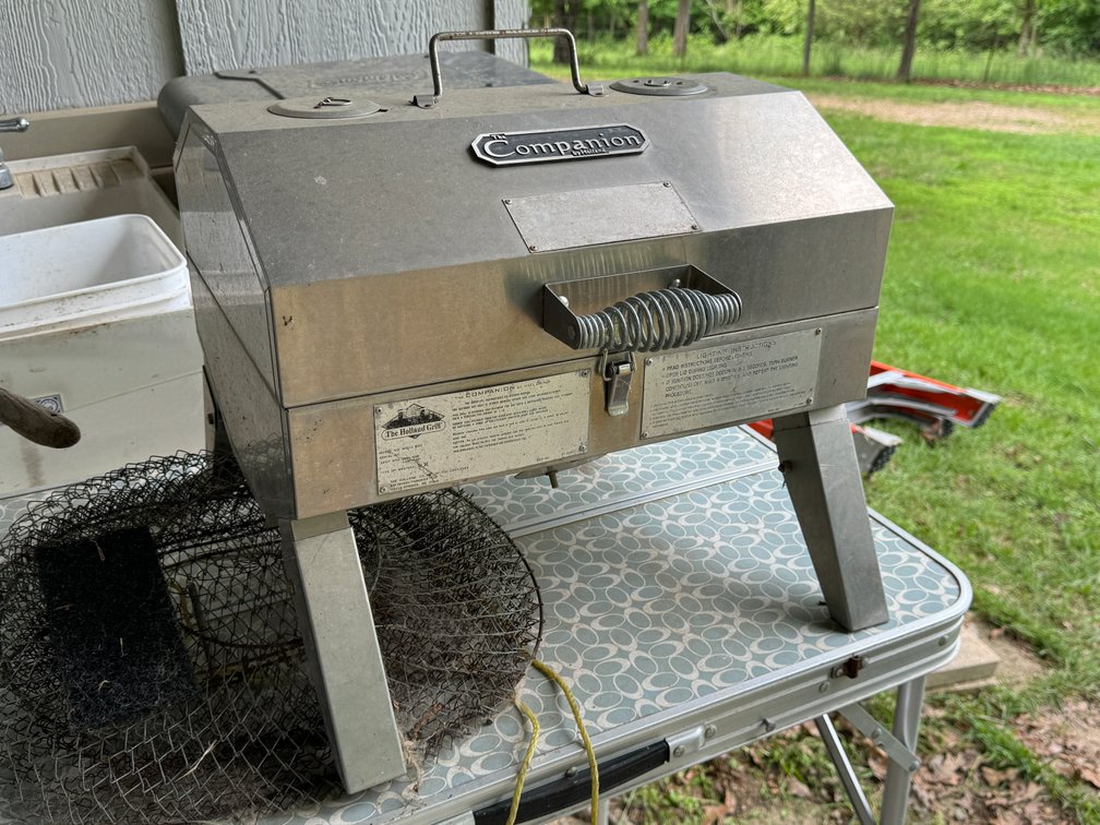 2 Camping Style Portable Table Top Grills