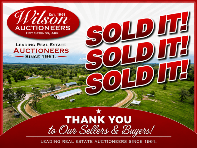 GARLAND COUNTY 110± ACRE THOROUGHBRED HORSE FARM AUCTION – BONNERDALE, AR