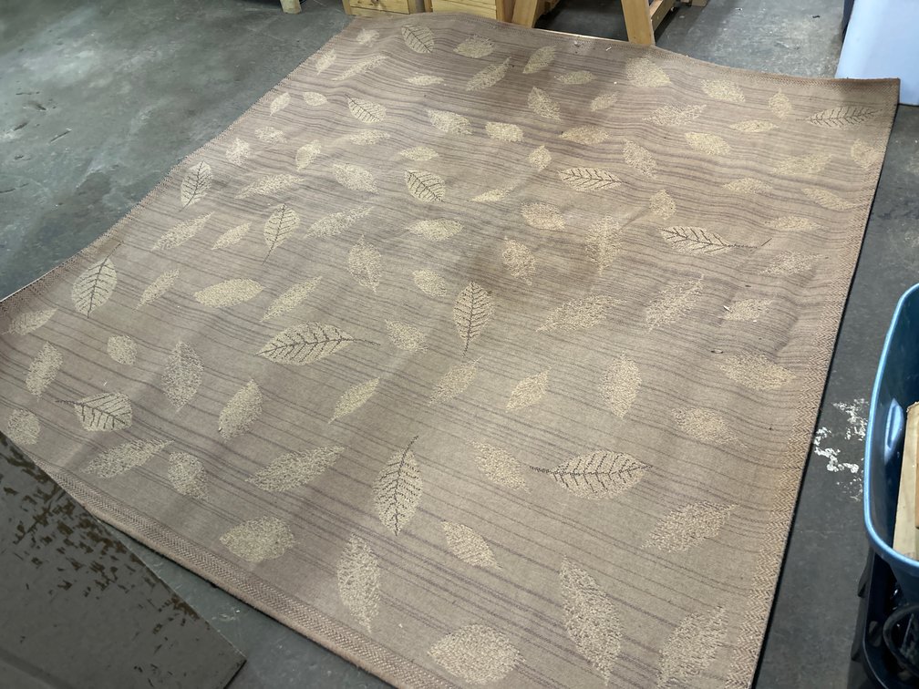 Leaf Pattern Rug