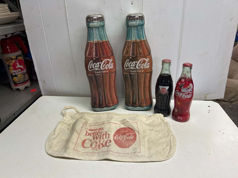 Coca-Cola Tins and Bottles, Coke Apron