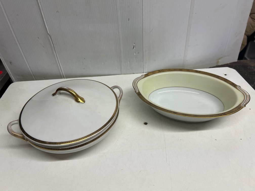 Noritake Covered Bowl and Serving Dish