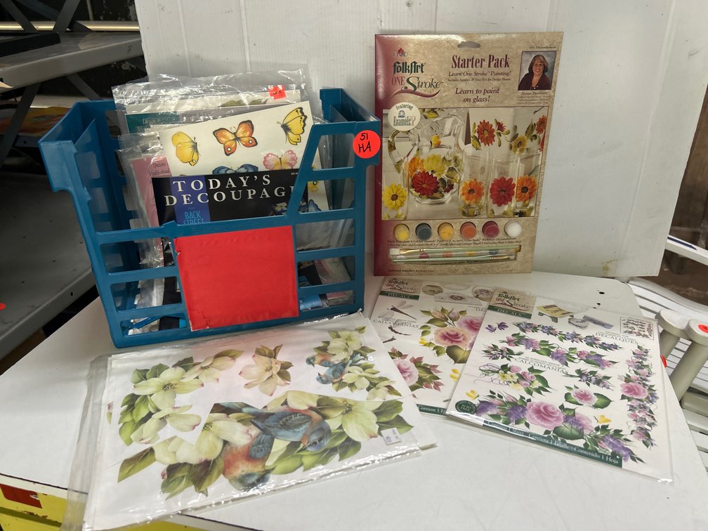 Decals, Learn To Paint Glass Starter Kit