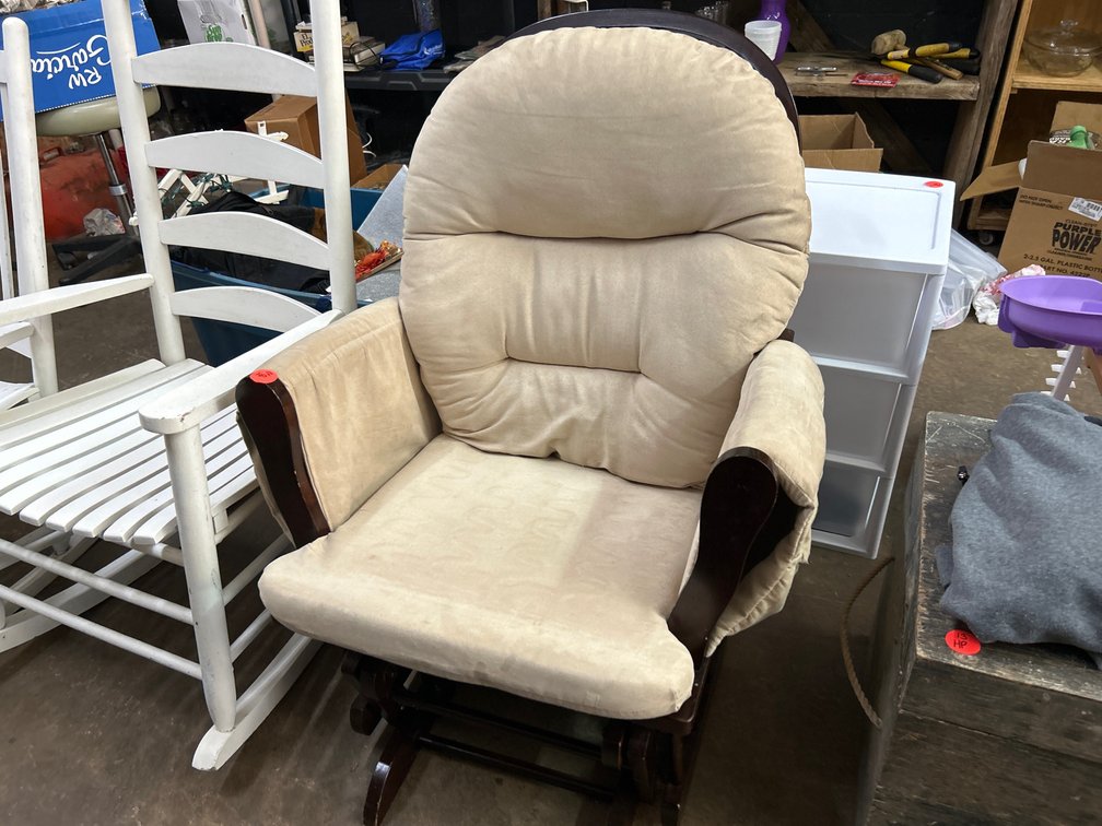 Wood Glider Chair