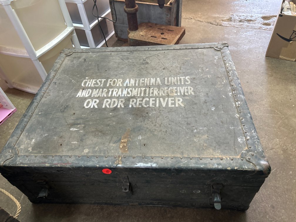 Large Military Storage Trunk